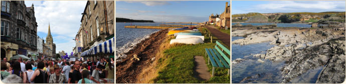 Moray coastline